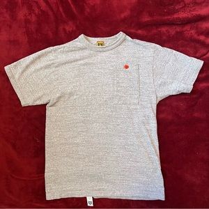 Human Made gray tee mens small